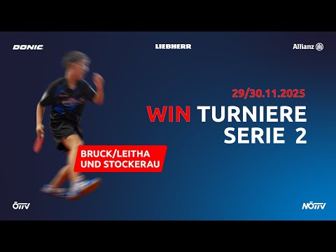 WIN-Turniere Serie 2 männlich Tag 2 Stream 2