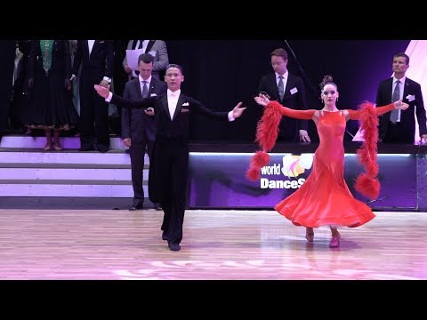 Rustem Sagadi - Marta Navarro Perez ESP, Tango | WDSF European Championship Youth Standard