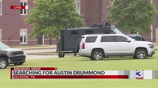 Manhunt underway for Austin Drummond in Jackson, TN田纳西州杰克逊对奥斯汀·德拉蒙德的追捕正在进行中田纳西州杰克逊对奥斯汀·德拉蒙德的追捕正在进行中