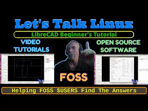 Librecad Basic Beginners Tutorial