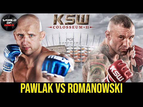 Paweł Pawlak vs Tomasz Romanowski na KSW Koloseum 2 na PGE Narodowym!