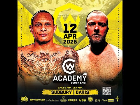 Troy Sudbury vs Jay Davis - 170lbs Amateur MMA #CWSE38 12th April 2025