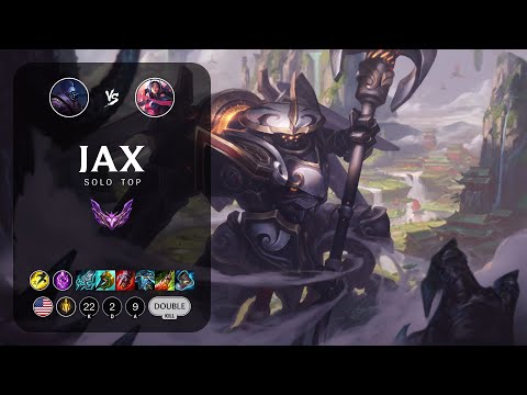 Jax Top vs Irelia - NA Master Patch 13.8