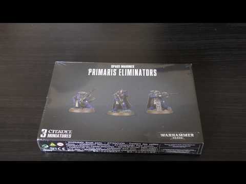 Primaris Eliminators - Unboxing (WH40K)