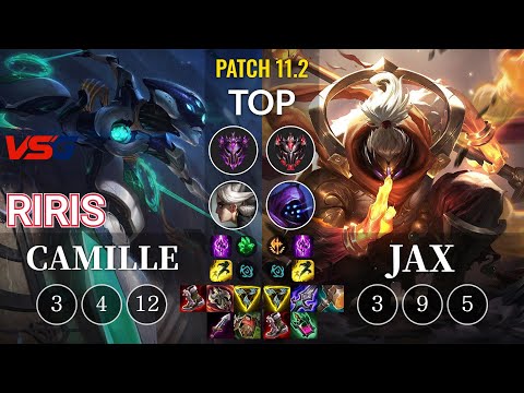 VSG Riris Camille vs Jax Top - KR Patch 11.2
