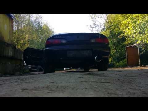 Mazda MX-6 GE 2.5 V6 straight pipe with Magnaflow resonator and JDM rear muffler