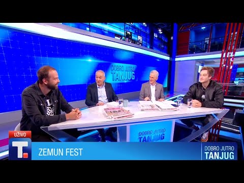 Šta nas sve čeka u okviru  Zemun Festa? -   Petar Vagner i Vuk Savić • DOBRO JUTRO TANJUG