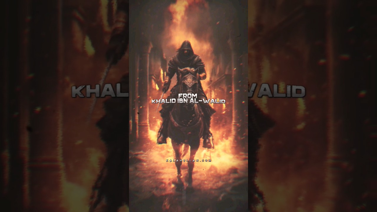 Khalid ibn al-Walids letter to the Persian King #islamichistory #islam #shortvideo #muslim