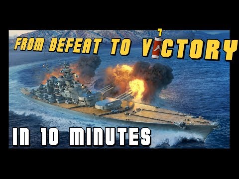 Großer Kurfürst 7 Kills Comback from DEFEAT || World of Warships