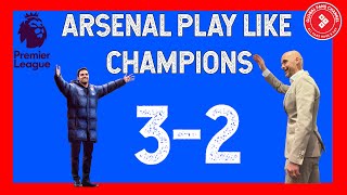 ARSENAL TO WIN THE LEAGUE ~ ARSENAL 3-2 MAN UTD REACTION/REVIEW ~ CASEMIRO MISSED