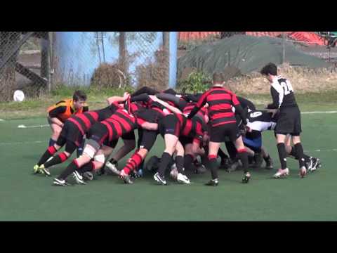 PRJU16 - Roma 08/02/2015. Amichevole: Rugby Francoforte U16 vs Petrarca Rugby Junior U16