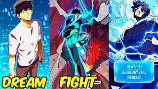 He Fights In His Dreams To Level Up And Get Legendary Skills | Manhwa Recap