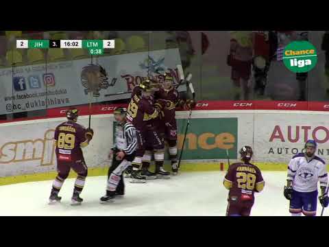 SESTŘIH 5. zápasu čtvrtfinále: Jihlava - Litoměřice 4:2