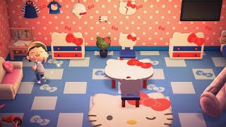 あつ森＃5 「あつ森とサンリオがコラボしてるので早速サンリオ家具を使って部屋を作ってみた！！」「ハローキティー編」「あつ森」