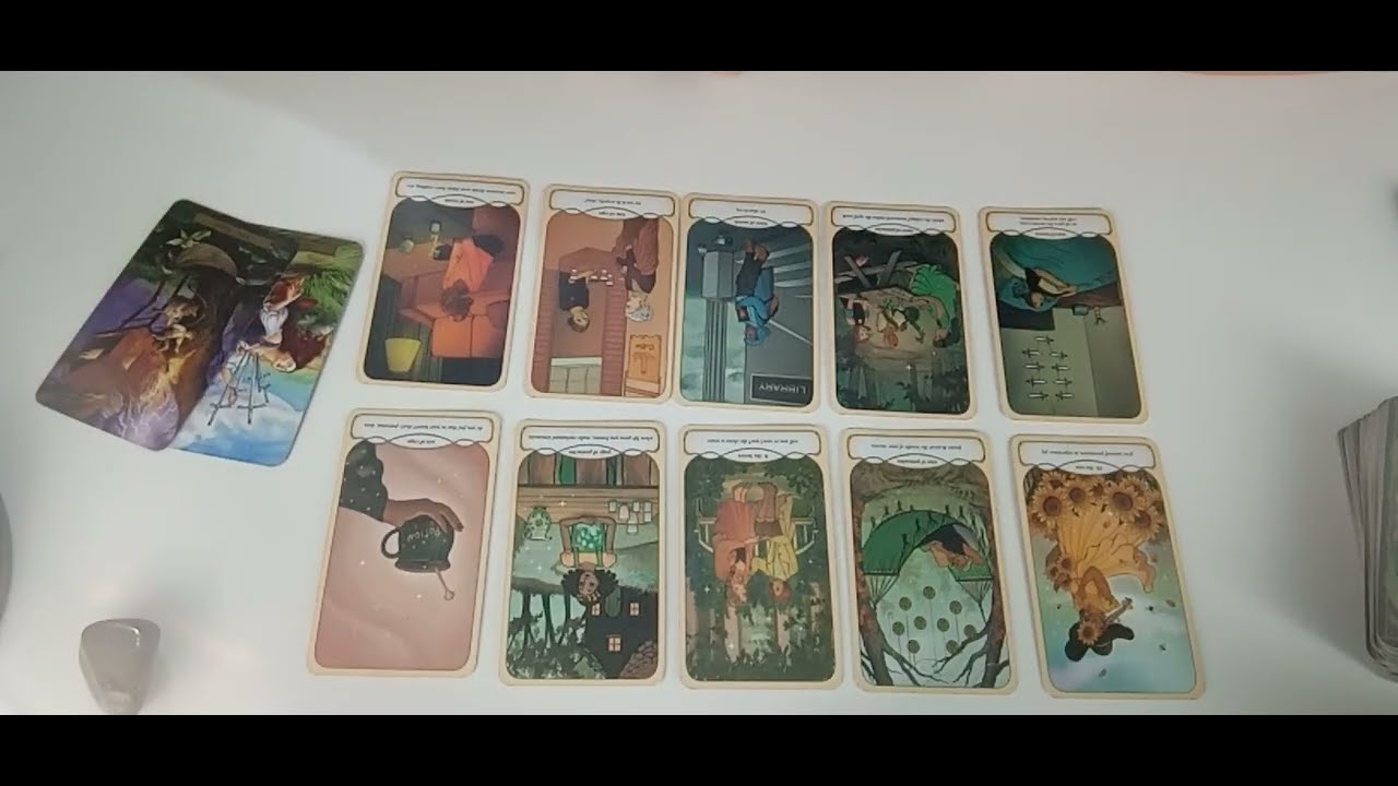 🔮 Ele/a planeja algo em oculto para resolver a situação de vcs?#baralhocigano