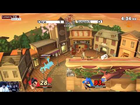 Bahamut Top 32 Suspect (Kazuya) vs Dice (Falco)