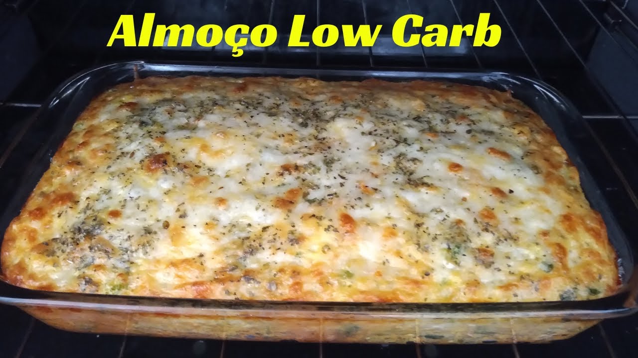 ALMOÇO LOW CARB Fácil para EMAGRECER { Almoço Low Carb para DIABÉTICOS }
