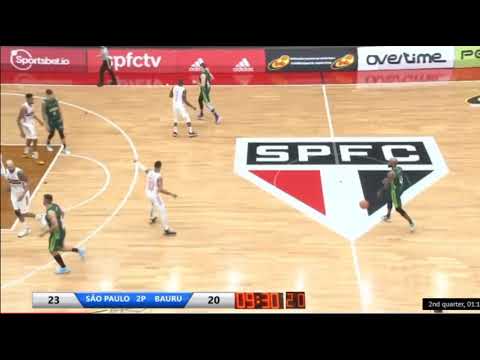 Ações de ataque Bauru x SPFC