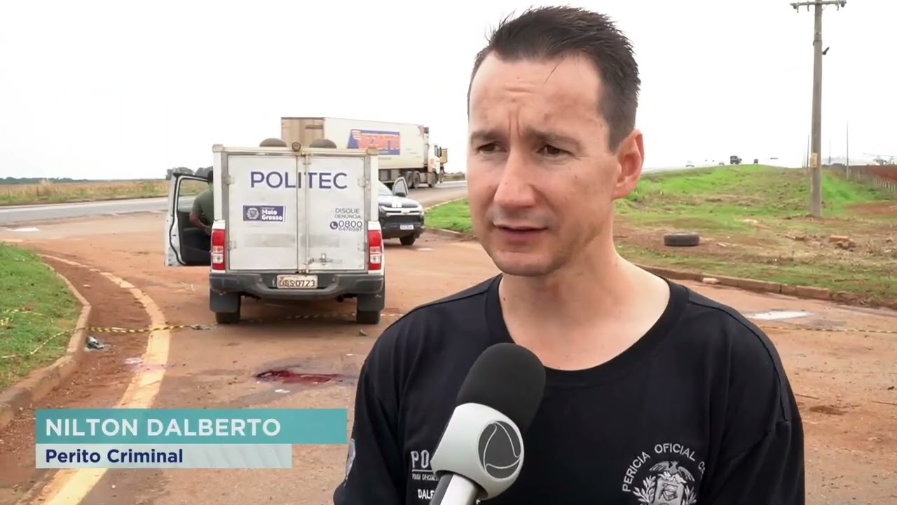 DOIS HOMENS MORRERAM APÓS ACIDENTE GRAVE EM ESTRADA NA SAÍDA DE LUCAS DO RIO VERDE