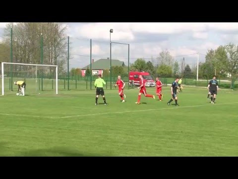 Sokół Borzęcin - GKS Drwinia, rzut karny 19 min. - Nwachukwu