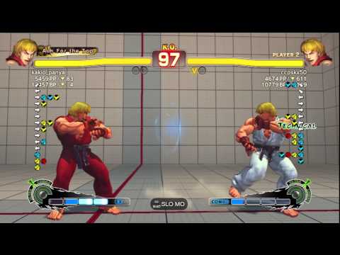 SSF4 AE Ver. 2012: kakio_panya [Ken] vs. ccpskx50 [Ken] - PSN Ranked Match