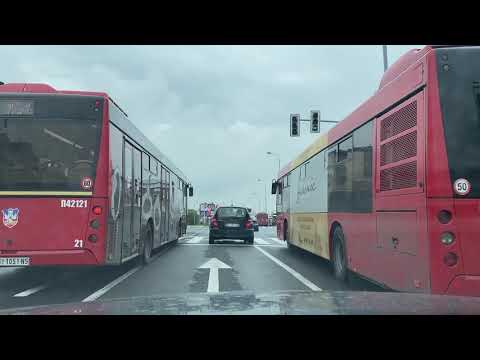 Beograd, vožnja, Autokomanda - Petlovo brdo preko Čukarice