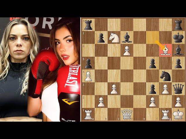 misfits chessboxing? (first photo is wgm dina belenkaya vs