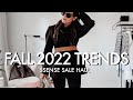 WEARABLE FALL 2022 FASHION TRENDS | Easy Outfit Ideas for Everyday | What I Got At The SSENSE Sale