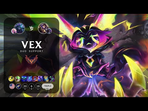 Vex Support vs Blitzcrank - NA Grandmaster Patch 13.16