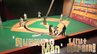 Repairing The Running Man Unit In A 1962 Williams World Series Pitch & Bat Game - How It Works