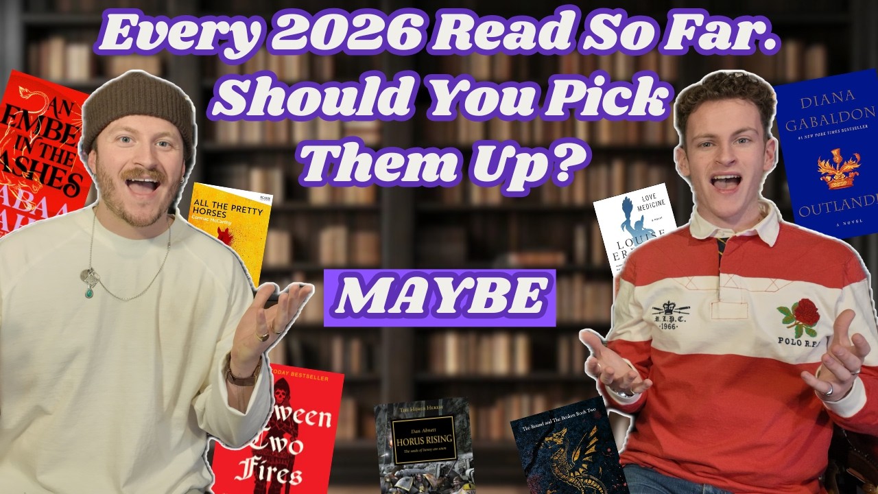 Every Book We've Read In 2026 So Far | 20 Books Yes No Maybe |