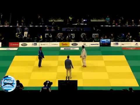 World Judo Championships Rio 2013 -81kg HONG Suk Woong (KOR) - PIETRI Loic (FRA)