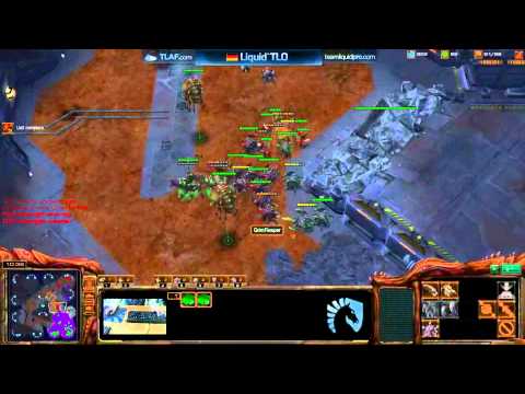 Liquid`TLO (Z) vs GrimReaper (Z) Live Stream Game 1