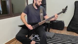 Video thumbnail for Kreator - Servant in Heaven King in Hell (Bass cover) by ibrahim khatib
