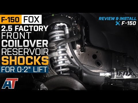 2009-2019 F150 FOX 2.5 Factory Front Coilover Reservoir Shocks for 0-2" Lift 4WD Review & Install