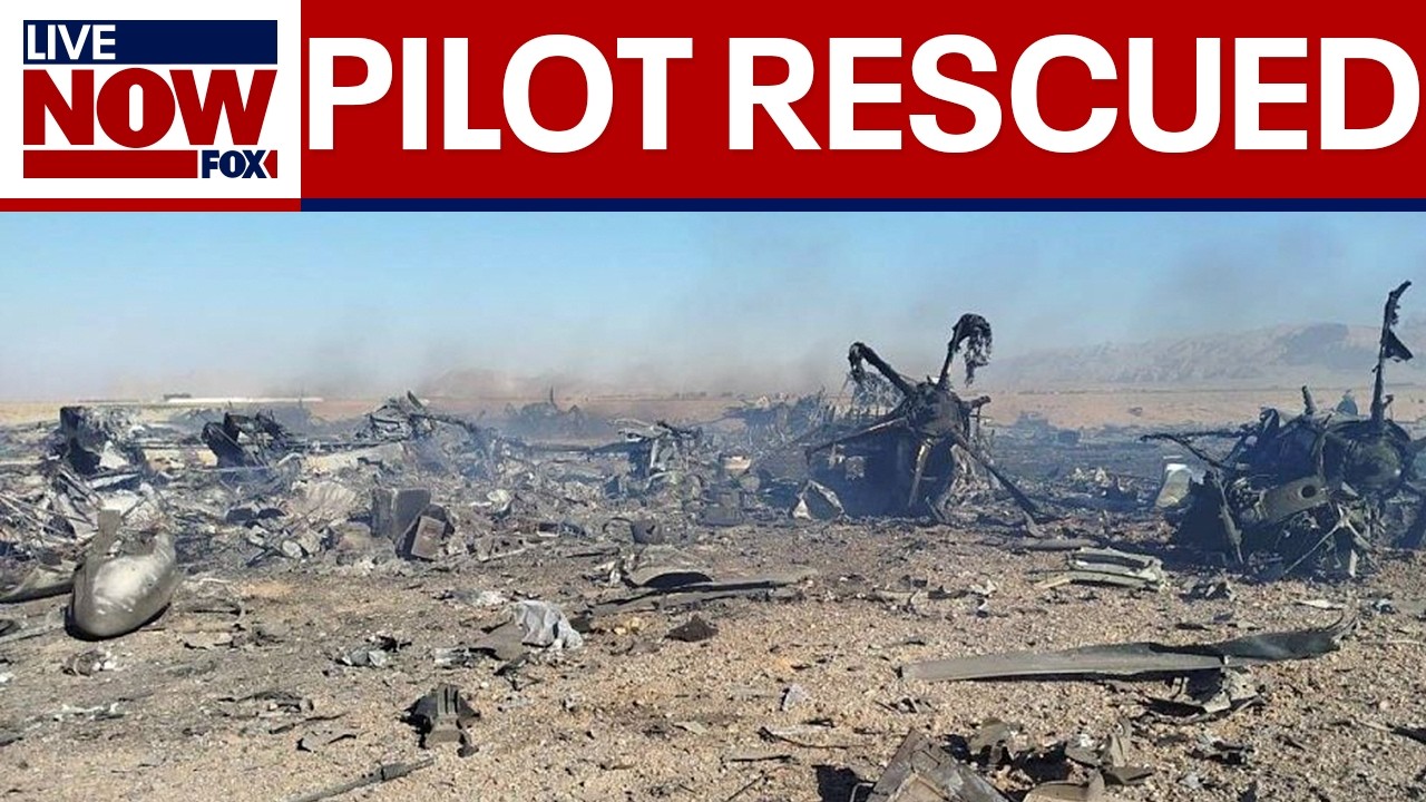 U.S. rescues aviator shot down in Iran