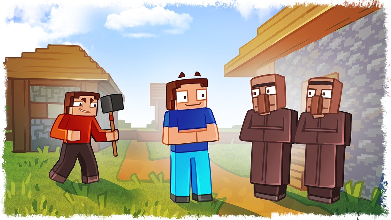 ПРИТВОРИЛСЯ ЖИТЕЛЕМ В ПРЯТКАХ С РАЗРУШЕНИЯМИ!!!