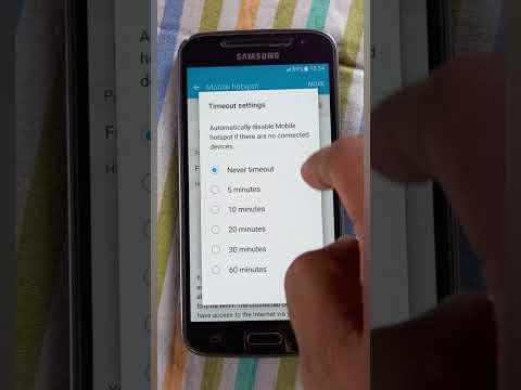 Mobile hotspot automatically off | keep this settings |galaxy j2 #shorts