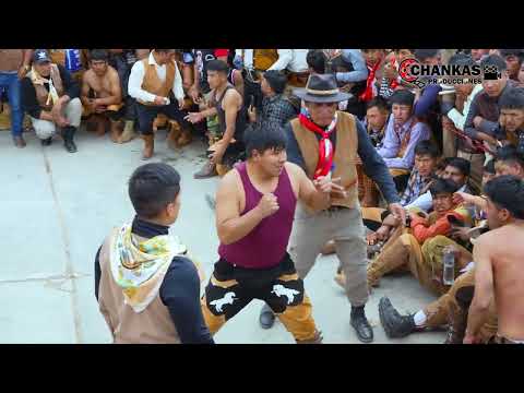 Gran Pelea a Puño Limpio 2025 Mayordomos: Familia: Félix Cáceres | Antabamba – Apurímac