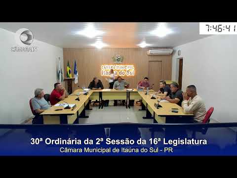 30ª Ordinária da 2ª Sessão Legislativa da 16ª Legislatura - 05/10/2026