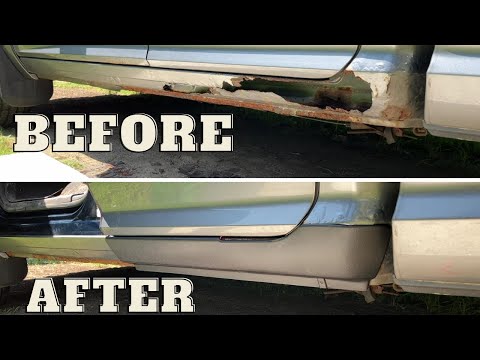 Bushwacker rocker panel covers install on Dodge Ram