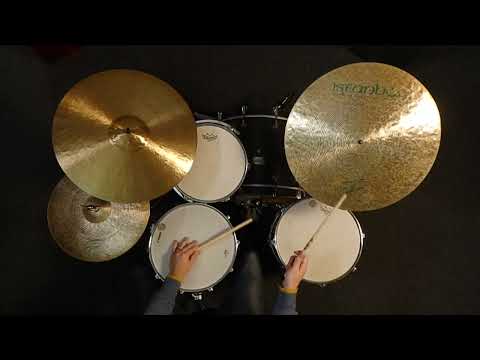 Istanbul Agop Signature Flat Ride Cymbal 20" 1765 grams AGRF20