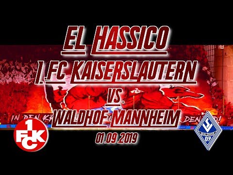 1.FC Kaiserslautern vs. Waldhof Mannheim DERBY 3.Liga 7.Spieltag 01.09.2019