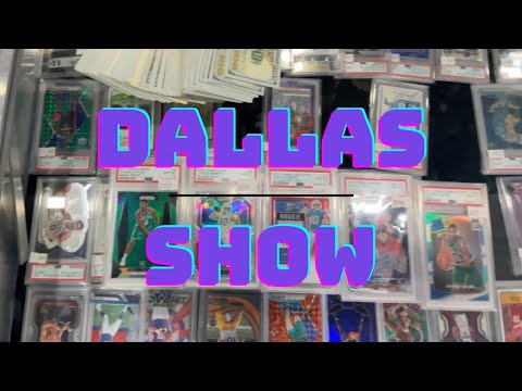 SPENDING OVER $50K | 600+ TABLE DALLAS Card Show | Card Gains EP 6