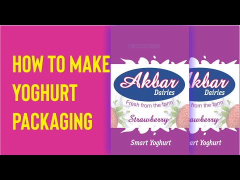 HOW TO MAKE YOGURT PACKAGING
