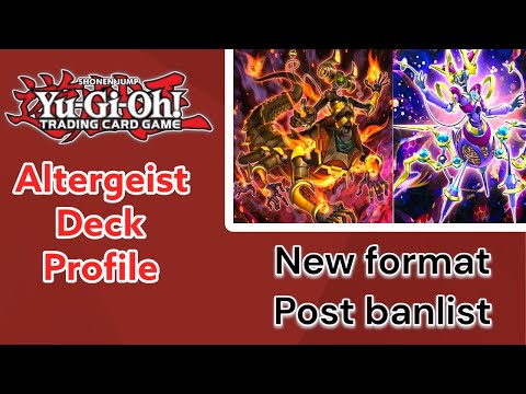 New format YUGIOH Altergeist deck profile july 2023 #yugioh #deckprofile #yugiohtcg
