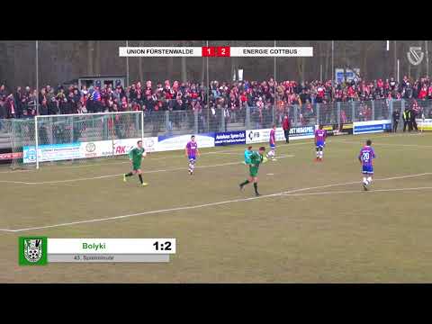 Landespokal Halbfinale - FSV Union Fürstenwalde - FC Energie Cottbus - Die Highlights