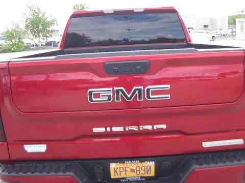 2024 red /black GMC Sierra 1500 Elevation Crew Cab 4WD (3GTPUCEK3RG) with an 2.7L L4 DOHC 16V TURBO engine, 6A transmission, located at 9530 Old Seward Highway, Anchorage, AK, 99515, (907) 349-3343, 61.134140, -149.865570 - Low miles on this 2024 GMC Sierra 1500 come take a test drive - Photo#1
