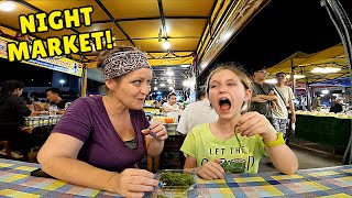CHEAP THAI STREET FOOD at a LOCAL BANGKOK NIGHT MARKET 🇹🇭  | Sai Tai Mai Center