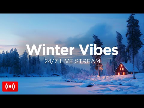 Winter Vibes Mix 2026 ❄️ 24/7 Live Stream ☃️ Chill Winter Music to Relax and Work by We Are Diamond
